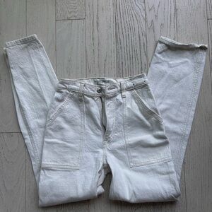 Abercrombie The 90s Straight Ultra High Rise Curve Love Regular L Jeans Cargo
